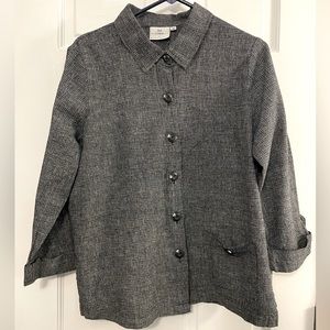 Hot Cotton Marc Ware - 3/4 length sleeve light jacket. EUC -